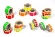 Etichette adesive colorate tondo | PIT Packaging.it | Paesedellebuste