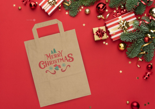 Sacchetti di carta con manici piatti | PIT Packaging.it | Paesedellebuste