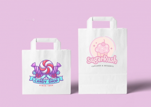 Sacchetti di carta con manici piatti | PIT Packaging.it | Paesedellebuste