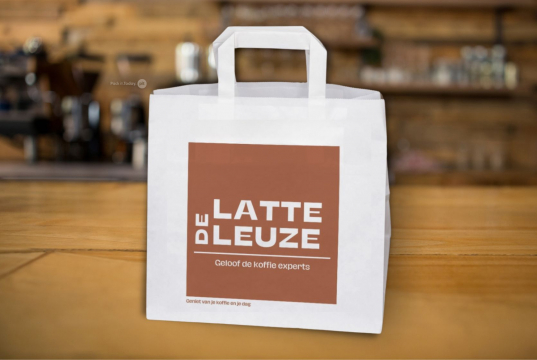Sacchetti di carta con manici piatti | PIT Packaging.it | Paesedellebuste