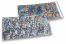 Buste metallizzate colorate argento olografico - 114 x 229 mm | PIT Packaging.it | Paesedellebuste