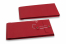 Buste con corda e rondella - 110 x 220 x 25 mm, rosso | PIT Packaging.it | Paesedellebuste