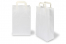 Sacchetti di carta con manici piatti - bianco, 220 x 105 x 360 mm | PIT Packaging.it | Paesedellebuste