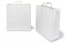 Sacchetti di carta con manici piatti - bianco, 450 x 170 x 420 mm | PIT Packaging.it | Paesedellebuste
