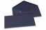 Buste colorate per biglietti d'auguri - blu scuro, 110 x 220 mm | PIT Packaging.it | Paesedellebuste