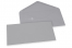 Buste colorate per biglietti d'auguri - Grigio, 110 x 220 mm | PIT Packaging.it | Paesedellebuste