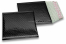 Buste imbottite metallizzate ECO - nero 165 x 165 mm | PIT Packaging.it | Paesedellebuste