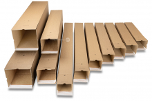 Scatole postali lunghe quadrate con lembo autoadesivo - collezione | PIT Packaging.it | Paesedellebuste