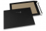 Buste con dorso rigido colorate - Nero, 229 x 324 mm | PIT Packaging.it | Paesedellebuste