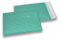 Buste imbottite in lamina metallica lucida verde menta | PIT Packaging.it | Paesedellebuste