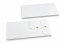 Buste con corda e rondella - 110 x 220 mm, bianco | PIT Packaging.it | Paesedellebuste