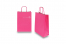 Sacchetti di carta con manici intrecciati - rosa intenso, 220 x 100 x 310 mm, 90 grammi | PIT Packaging.it | Paesedellebuste