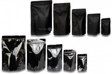 Sacchetti Doypack neri | PIT Packaging.it | Paesedellebuste