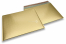 Buste imbottite metallizzate opache ECO - oro 320 x 425 mm | PIT Packaging.it | Paesedellebuste