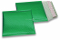 Buste imbottite metallizzate ECO - verde 165 x 165 mm | PIT Packaging.it | Paesedellebuste