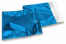 Buste metallizzate colorate blu - 220 x 220 mm | PIT Packaging.it | Paesedellebuste