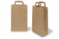 Sacchetti di carta con manici piatti - marrone, 220 x 105 x 360 mm | PIT Packaging.it | Paesedellebuste