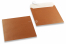Buste colorate madreperla rame - 170 x 170 mm | PIT Packaging.it | Paesedellebuste