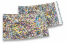 Buste metallizzate colorate argento olografico - 114 x 162 mm | PIT Packaging.it | Paesedellebuste