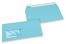 Buste colorate con finestra - Azzurro cielo, 110 x 220 mm (DL), Finestra a sinistra, formato finestra 45 x 90 mm, posizione finestra 20 mm da sinistra / 15 mm da sotto, lembo autoadesivo, carta da 120 grammi.  | PIT Packaging.it | Paesedellebuste