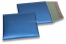 Buste imbottite metallizzate opache ECO - blu scuro 165 x 165 mm | PIT Packaging.it | Paesedellebuste