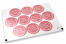 Sigilli per comunione - la mia prima comunione rosa con la ghirlanda bianca | PIT Packaging.it | Paesedellebuste
