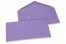 Buste colorate per biglietti d'auguri - viola, 110 x 220 mm | PIT Packaging.it | Paesedellebuste