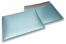 Buste imbottite metallizzate opache ECO - blu ghiaccio 320 x 425 mm | PIT Packaging.it | Paesedellebuste