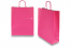 Sacchetti di carta con manici intrecciati - rosa intenso, 320 x 120 x 410 mm, 100 grammi | PIT Packaging.it | Paesedellebuste