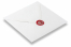 Sigilli di cera - Rosa su busta | PIT Packaging.it | Paesedellebuste