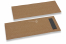 Buste portaposate marrone senza incisione + grigio scuro tovagliolo di carta | PIT Packaging.it | Paesedellebuste
