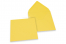 Buste colorate per biglietti d'auguri - giallo buttercup, 155 x 155 mm | PIT Packaging.it | Paesedellebuste