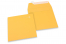 Buste di carta colorate - Giallo oro, 160 x 160 mm | PIT Packaging.it | Paesedellebuste