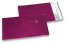 Buste metallizzate colorate opache bordeaux - 114 x 162 mm | PIT Packaging.it | Paesedellebuste