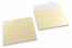 Buste colorate madreperla champagne - 155 x 155 mm | PIT Packaging.it | Paesedellebuste