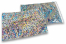 Buste metallizzate colorate argento olografico - 162 x 229 mm | PIT Packaging.it | Paesedellebuste