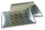 Buste imbottite metallizzate ECO - argento olografico 235 x 325 mm | PIT Packaging.it | Paesedellebuste