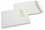 Buste con finestra, bianco, 220 x 312 mm (EA4), finestra a sinistra 40 x 110 mm, posizione della finestra 20 mm dal sinistra e 50 mm dal lato superiore, 120 grammi, chiusura gommata, peso circa 18 g cad. | PIT Packaging.it | Paesedellebuste