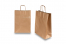 Sacchetti di carta con manici intrecciati - bronzo, 260 x 120 x 350 mm, 90 grammi | PIT Packaging.it | Paesedellebuste
