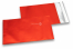 Buste metallizzate colorate opache rosso - 114 x 162 mm | PIT Packaging.it | Paesedellebuste