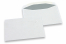 Buste di carta bianco, 114 x 162 mm (C6), 80 grammi, chiusura gommata, peso circa 3 g cad.  | PIT Packaging.it | Paesedellebuste