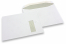 Buste con finestra, bianco, 229 x 324 mm (C4), finestra a destra 40 x 110 mm, posizione della finestra 20 mm dal destra e 60 mm dal lato superior, 120 grammi, chiusura gommata lato lungo, peso circa 20 g cad. | PIT Packaging.it | Paesedellebuste