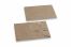 Buste con corda e rondella - 114 x 162 mm, kraft marrone | PIT Packaging.it | Paesedellebuste