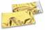 Buste metallizzate colorate oro - 114 x 229 mm | PIT Packaging.it | Paesedellebuste
