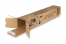 Scatole postali lunghe quadrate con lembo autoadesivo - esempio con logo | PIT Packaging.it | Paesedellebuste