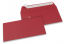 Buste di carta colorate - Rosso scuro, 110 x 220 mm  | PIT Packaging.it | Paesedellebuste