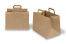 Sacchetti di carta con manici piatti - marrone, 317 x 218 x 245 mm | PIT Packaging.it | Paesedellebuste