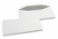 Buste di carta bianco, 110 x 220 mm (DL), 80 grammi, chiusura gommata, peso circa 4 g cad.  | PIT Packaging.it | Paesedellebuste