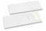 Buste portaposate bianco con incisione + bianco tovagliolo di carta | PIT Packaging.it | Paesedellebuste
