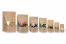 Sacchetti Doypack in carta con finestra - marrone | PIT Packaging.it | Paesedellebuste